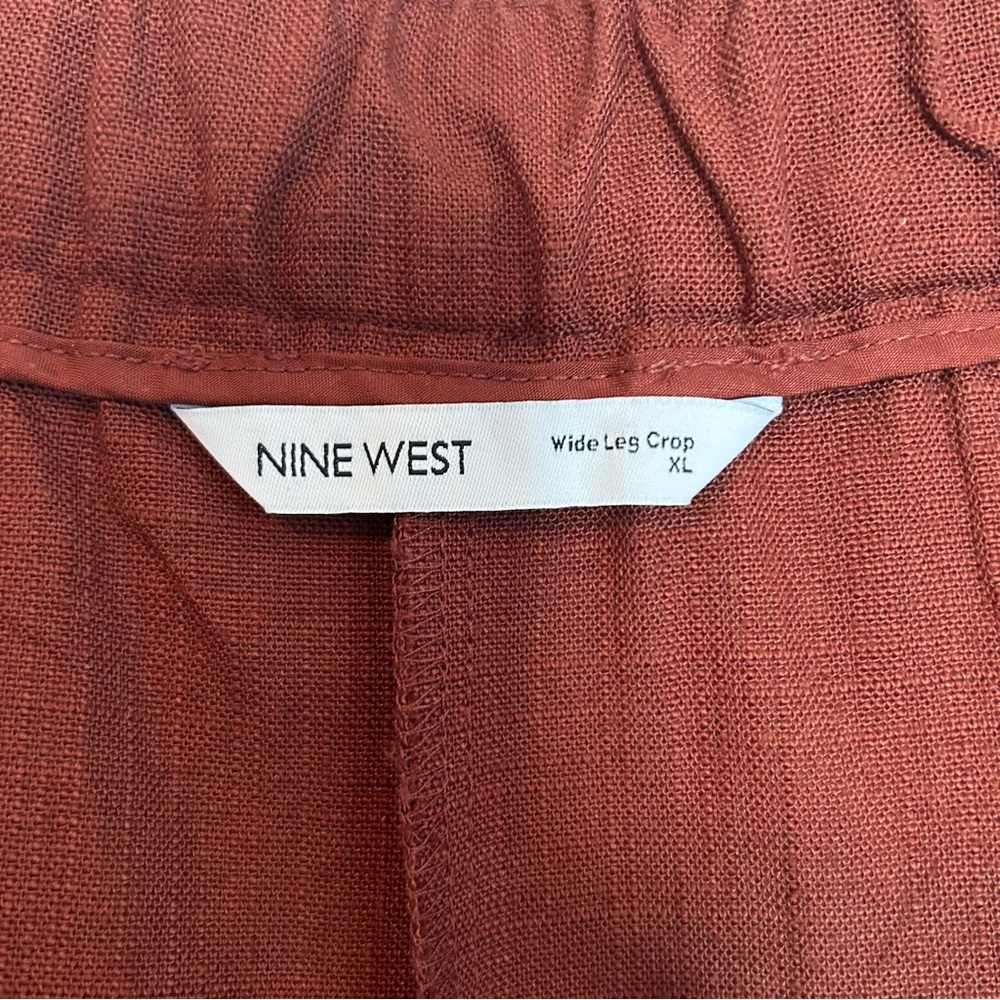 NINE WEST Wide Leg Crop Pants - Picture 4 of 5